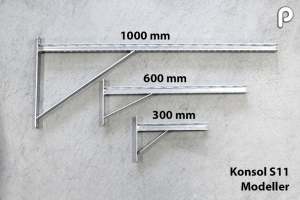 Konsol S11 - 600 mm