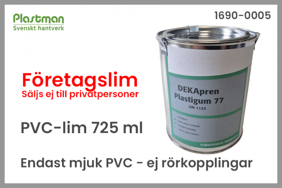 PVC-lim STOR 725 ml - Företag